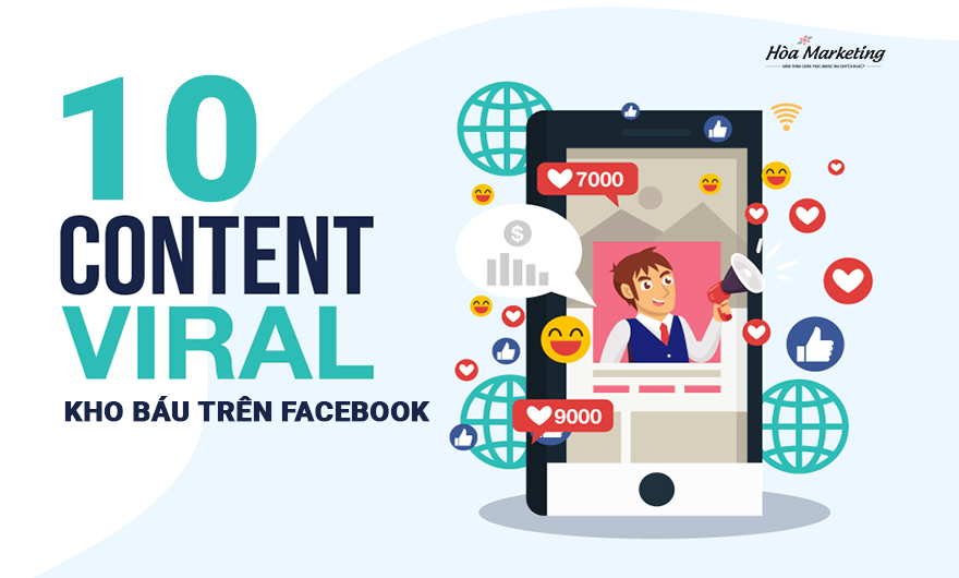 10 content viral trên fb